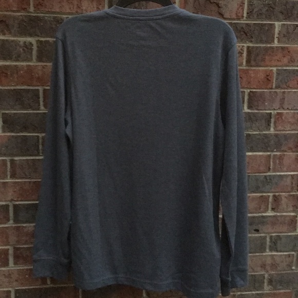 Croft & Barrow mens S Gray Henley NWT! - Picture 4 of 5